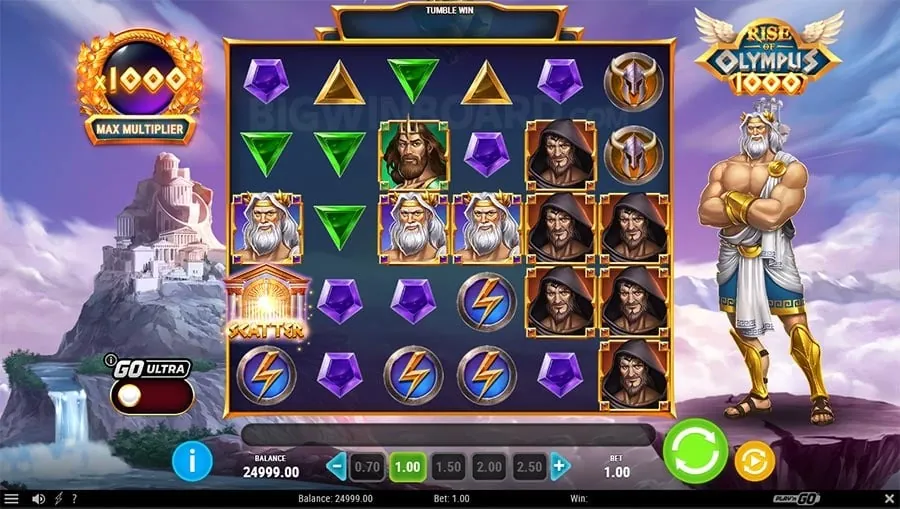 Slotvip Live Sic Bo table with dice and betting grid